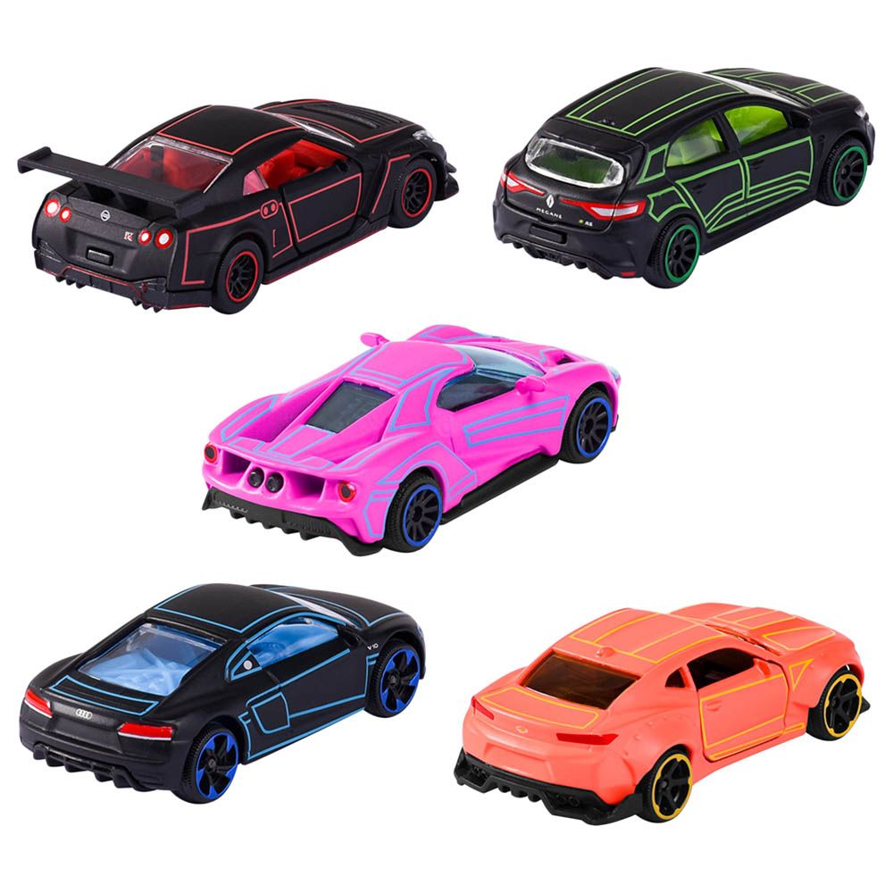 Majorette Giftpack 5 Vehicles Limited Edition 9 Golden