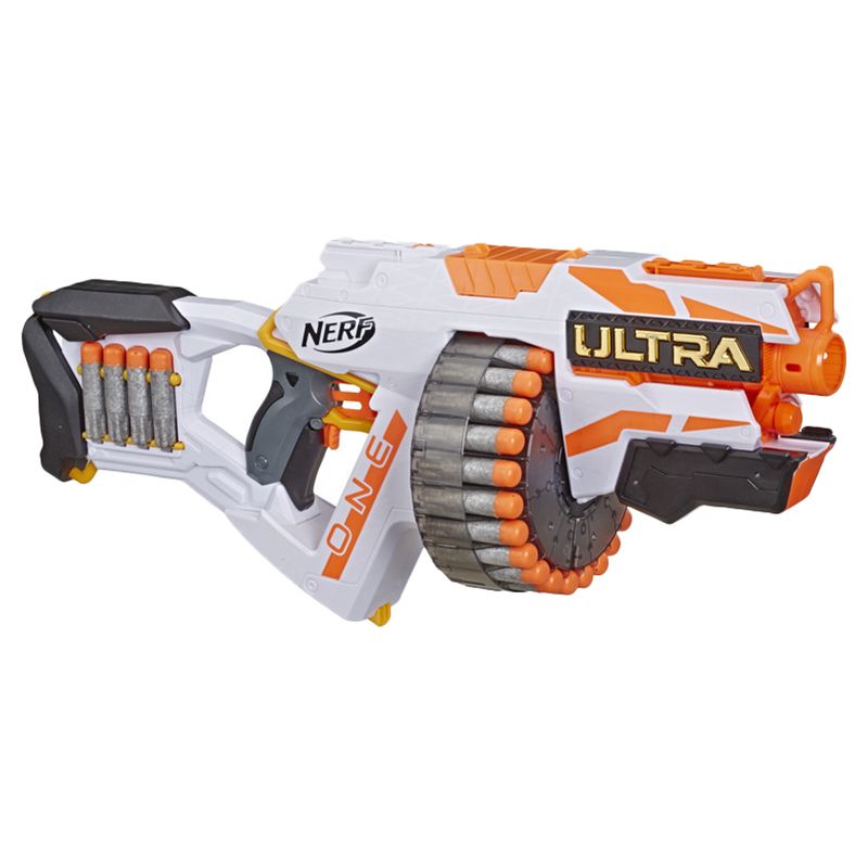 Hasbro Nerf Roblox SharkBite: Web Launcher Rocker Blaster, Includes Code to  Redeem Exclusive Virtual Item, 2 Nerf Rockets, Pump Action