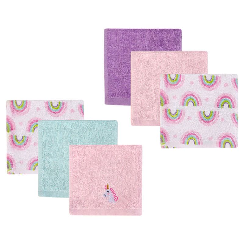 Hudson Childrenswear - Washcloth - Unicorn - Pack of 6