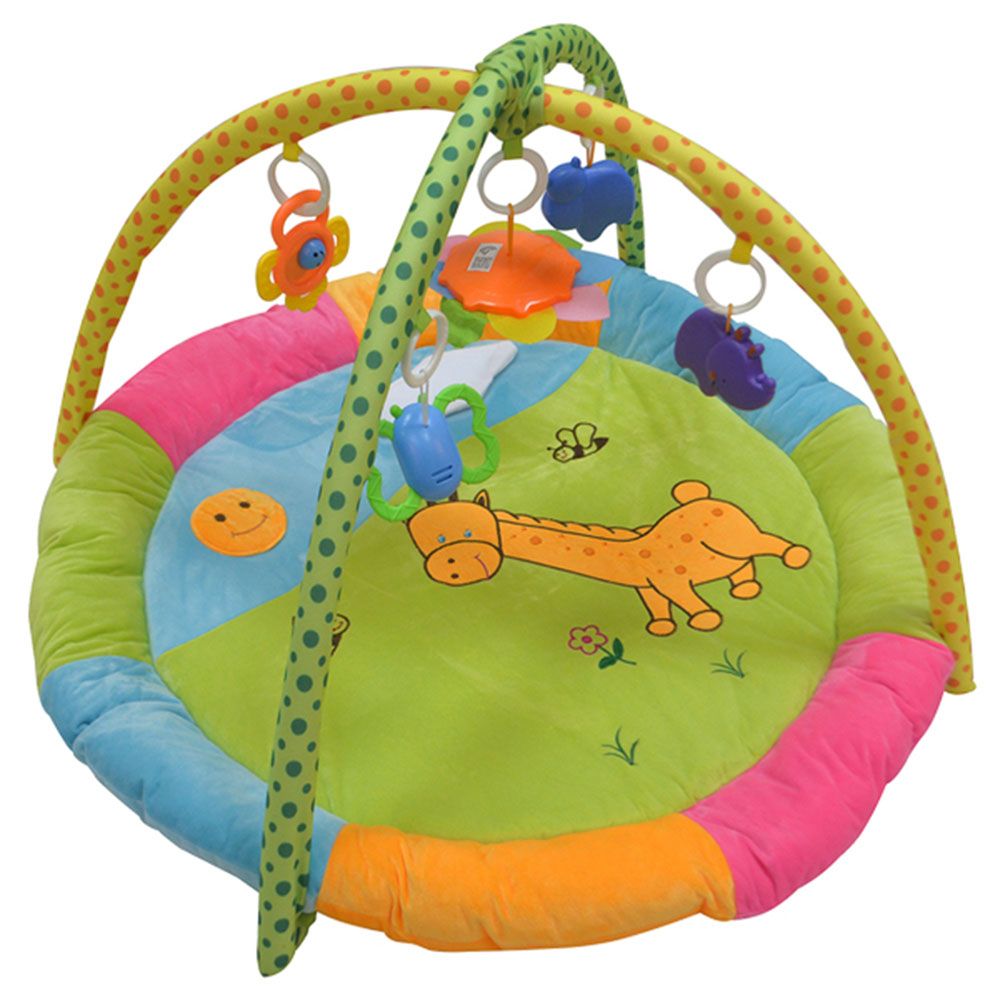 Kiko - Baby Velvet Floor Playmate With Toys