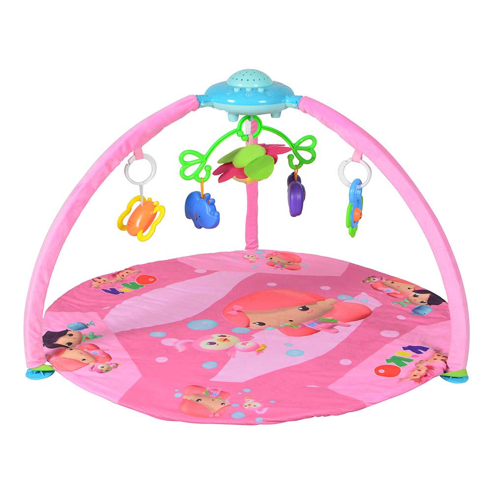 Kiko - Baby Projector Playmate With Toys - Pink
