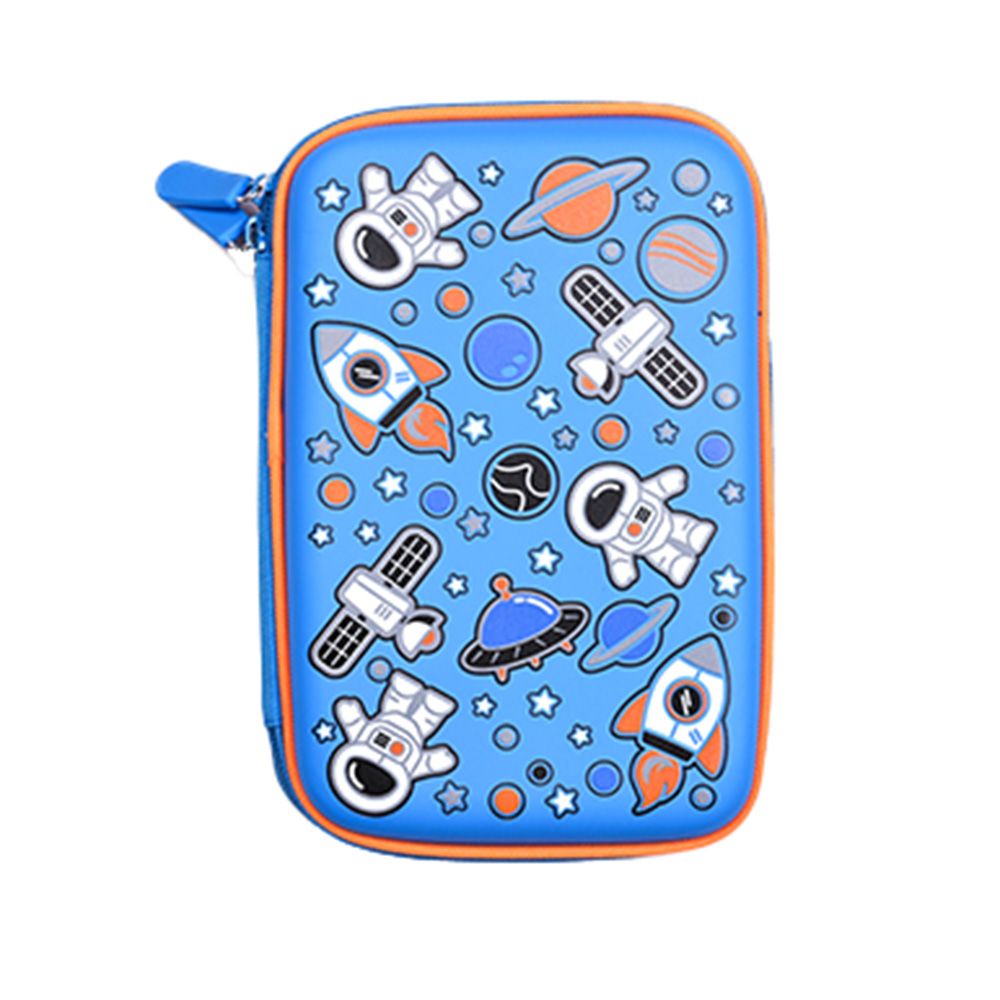 Bonjour - Pencil Case - Blue Spaceman