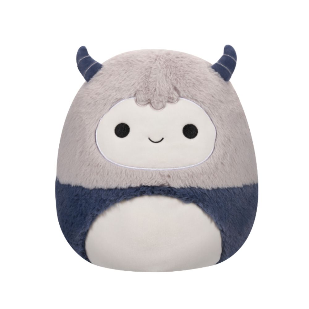 Squishmallows - Fuzzamallows Horace Yeti Walmart Plush Toy - 30cm - Grey/Blue