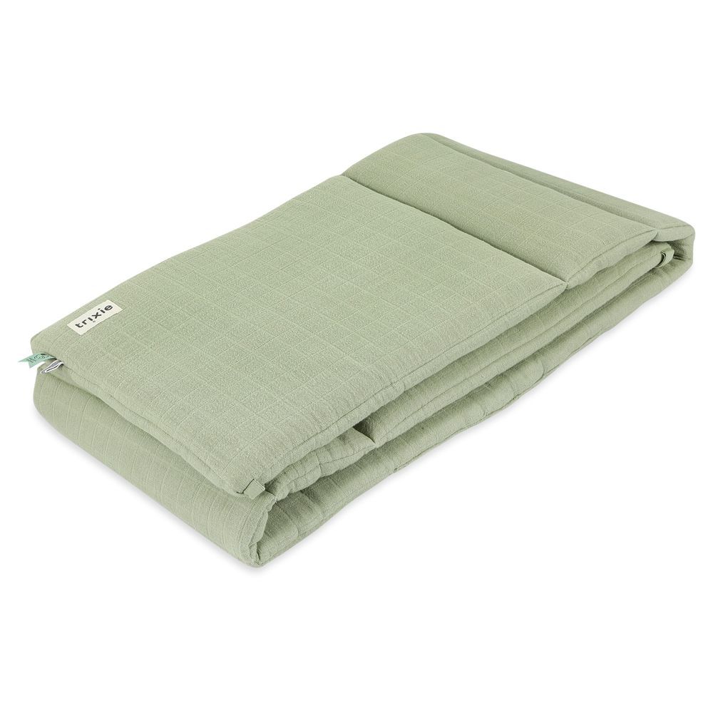 Trixie Cot And Playpen Bumper - Bliss Sage