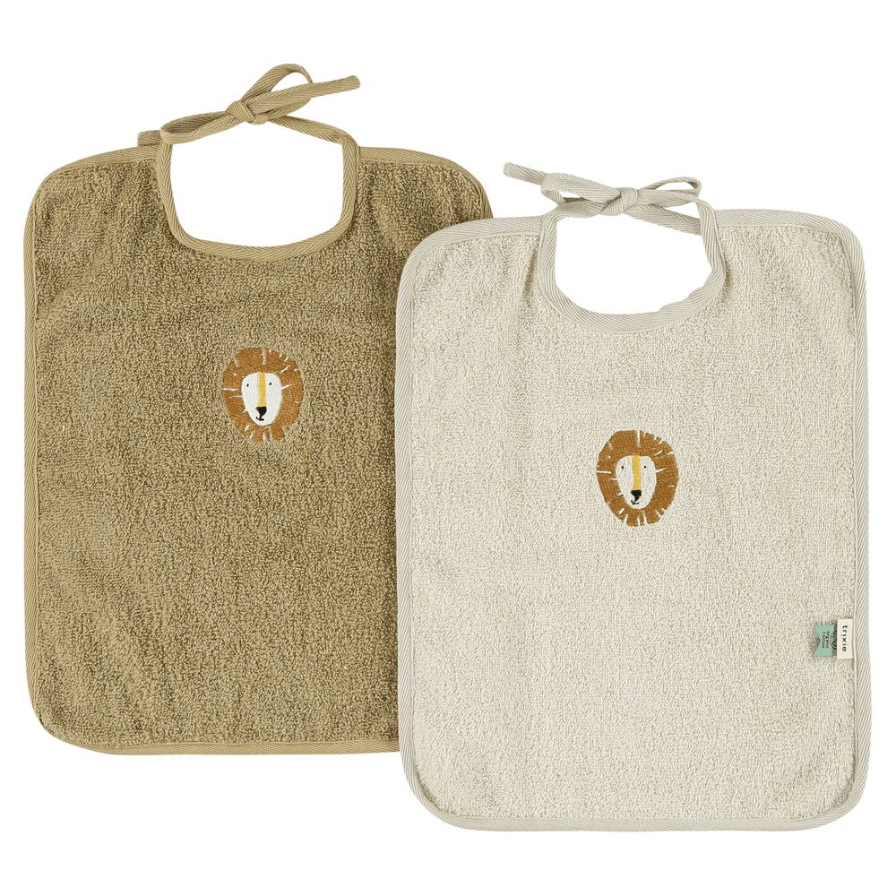 Trixie - Bib Mix Set - Lion - XL - 2 Pcs