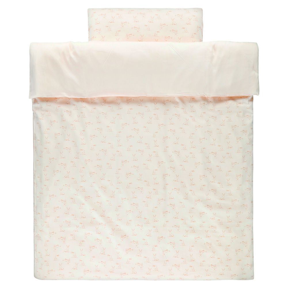 Trixie - Cot Duvet Cover - Rosy Rabbit