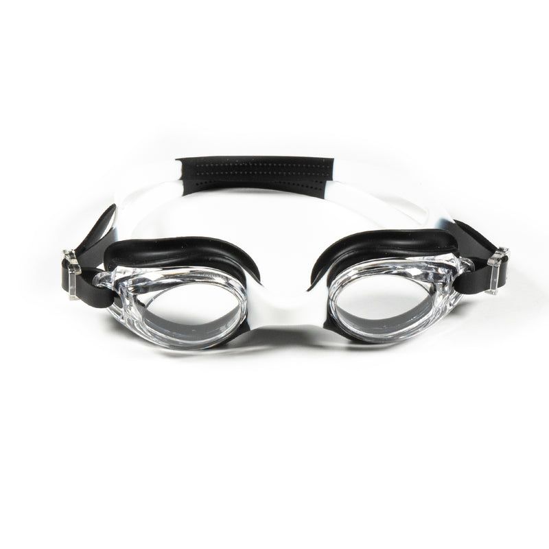 Dawson Sports - Junior Mirror Swim Goggles - White/Black
