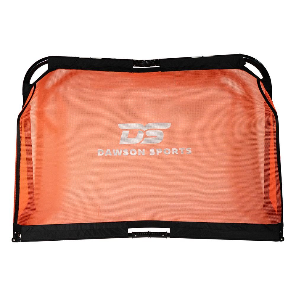 Dawson Sports - League Foldable Football Goal - Orange - 120x75 cm