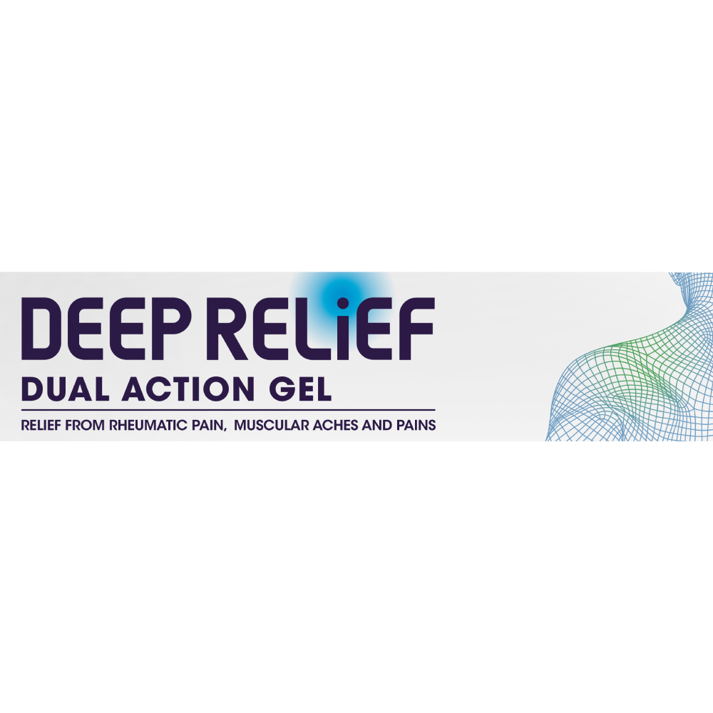 DEEP FREEZE - Deep Relief Dual Action Pain Relief Gel - 100gm