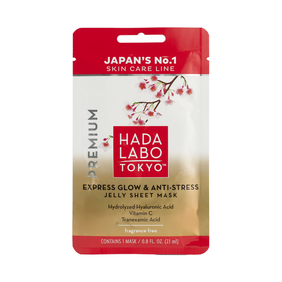 Hada Labo Tokyo - Express Glow & Anti-stress Jelly Sheet Mask 23ml