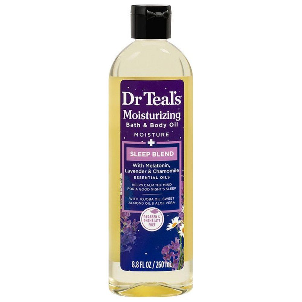 Dr Teal's - Bath & Body Oil Moisturizing Sleep Blend With Melatonin - 260ml