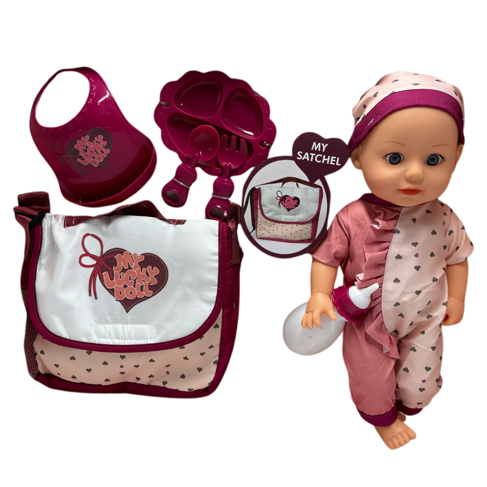Stem - Feeding Baby Doll Set With Sounds