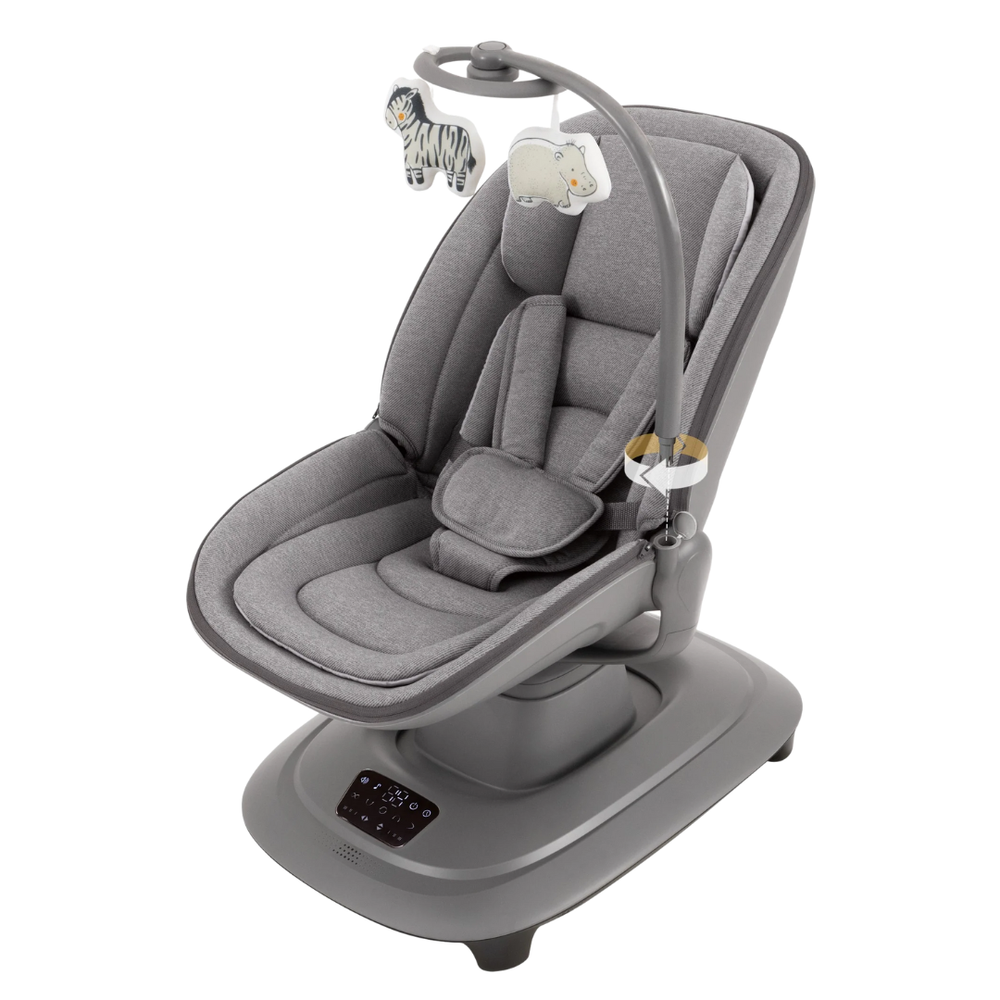 Mastela - Deluxe Multi Motion Baby Cradle - Dark Grey