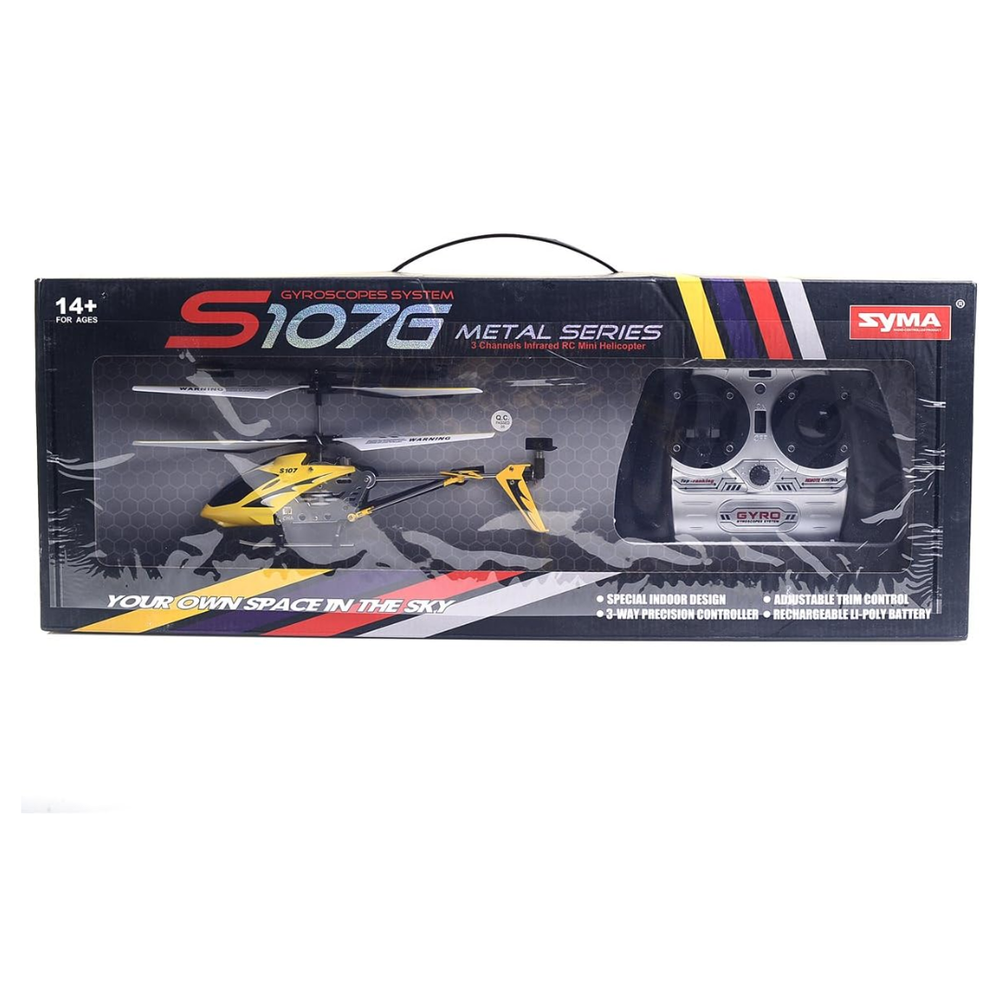 Stem - Gyroscope Metal Series Remote Control Helicopter Drone - Color May Vary - 1 Pc