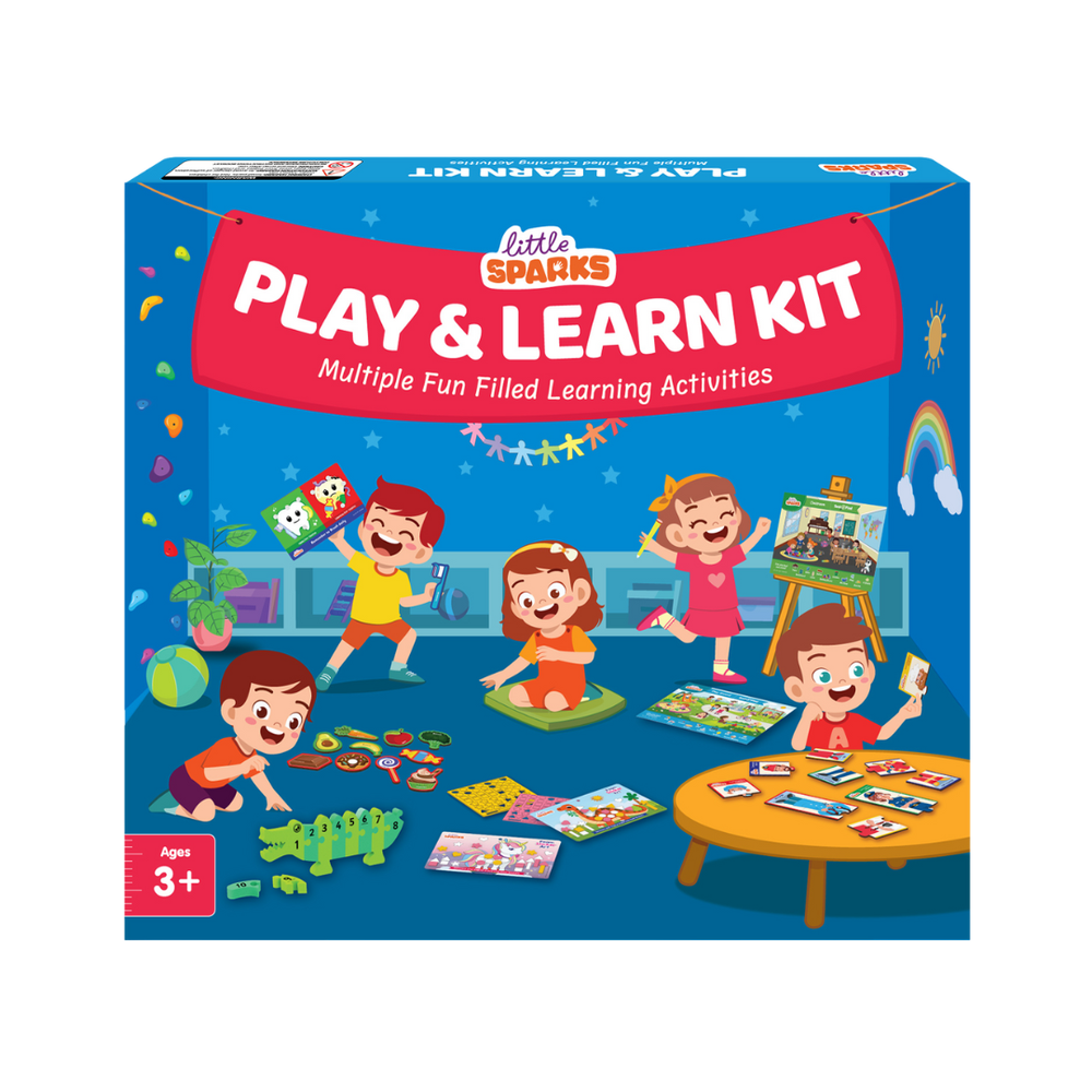 Smartivity - Little Sparks Play & Learn Montessori Activity Kit - Multicolor