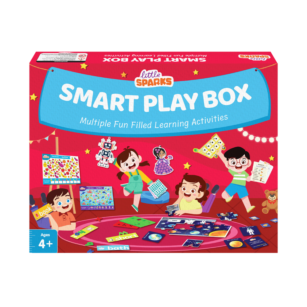 Smartivity - Little Sparks Smart Play Box Montessori Activity Kit - Multicolor
