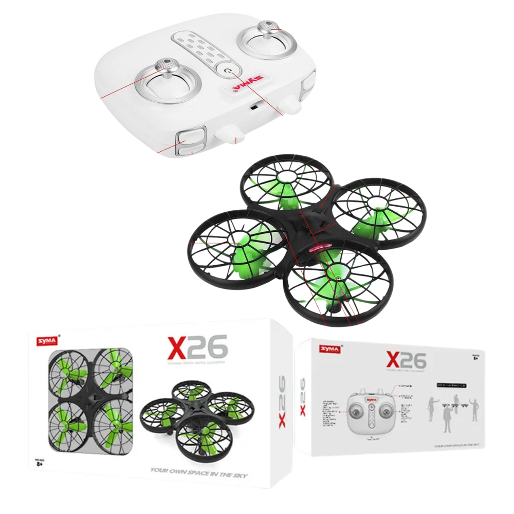Stem - X26 Remote Control Drone Quadcopter - Color May Vary
