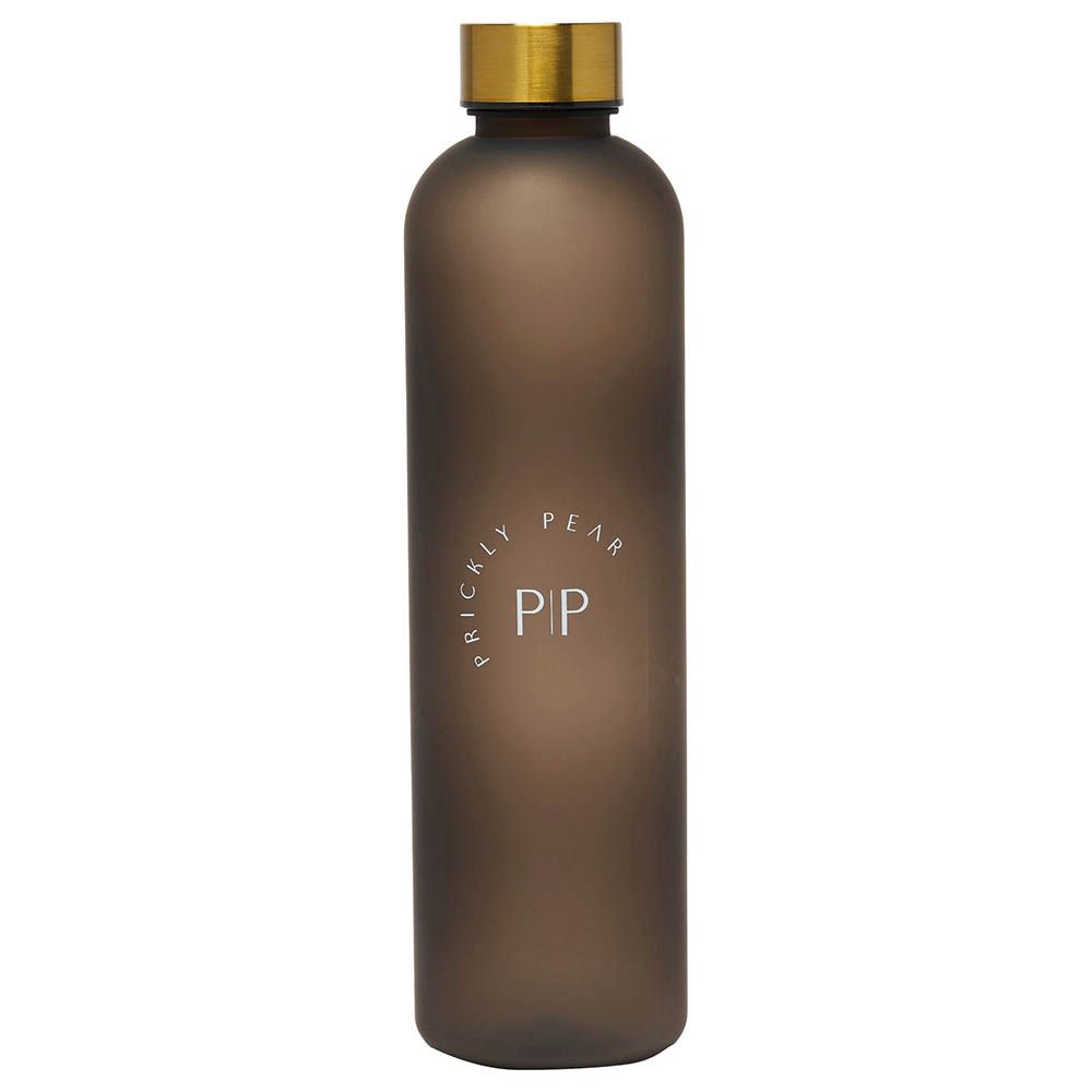 Prickly Pear - Day Water Tracking Bottle - Black - 1L