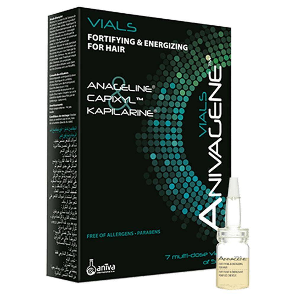 أنيفاجين - أمبولات تقوية وتنشيط الشعر - عدد 7 - 5 مل