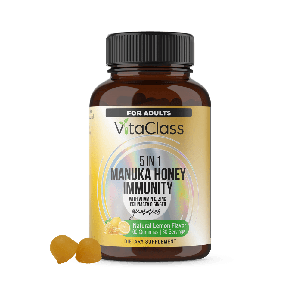 VitaClass - 5-In-1 Manuka Honey Immunity For Adults - 60 Pcs - 2+1 Offer