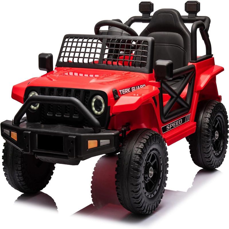 Factual Toys - Kids Electric Jeep - 12V - Red