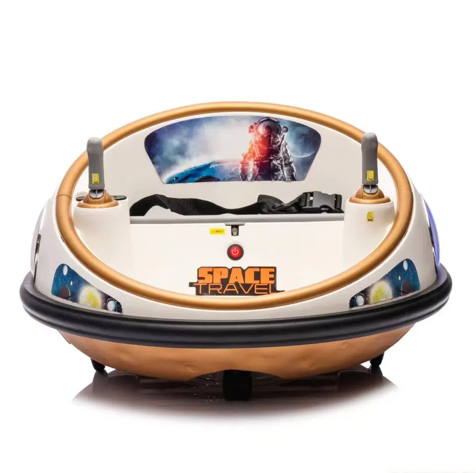 Factual Toys - Space Travel Ride-On Bumper Car With Remote Control 6 V - Sandal