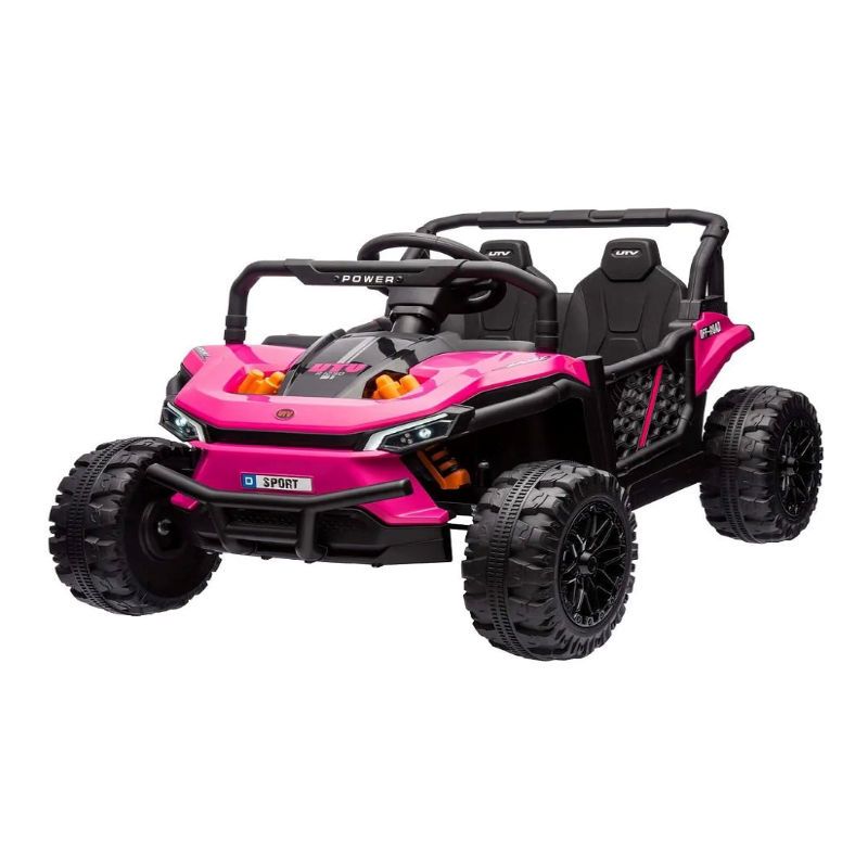 Factual Toys - Kid's Battery Powered Ride-On UTV 12V - Pink