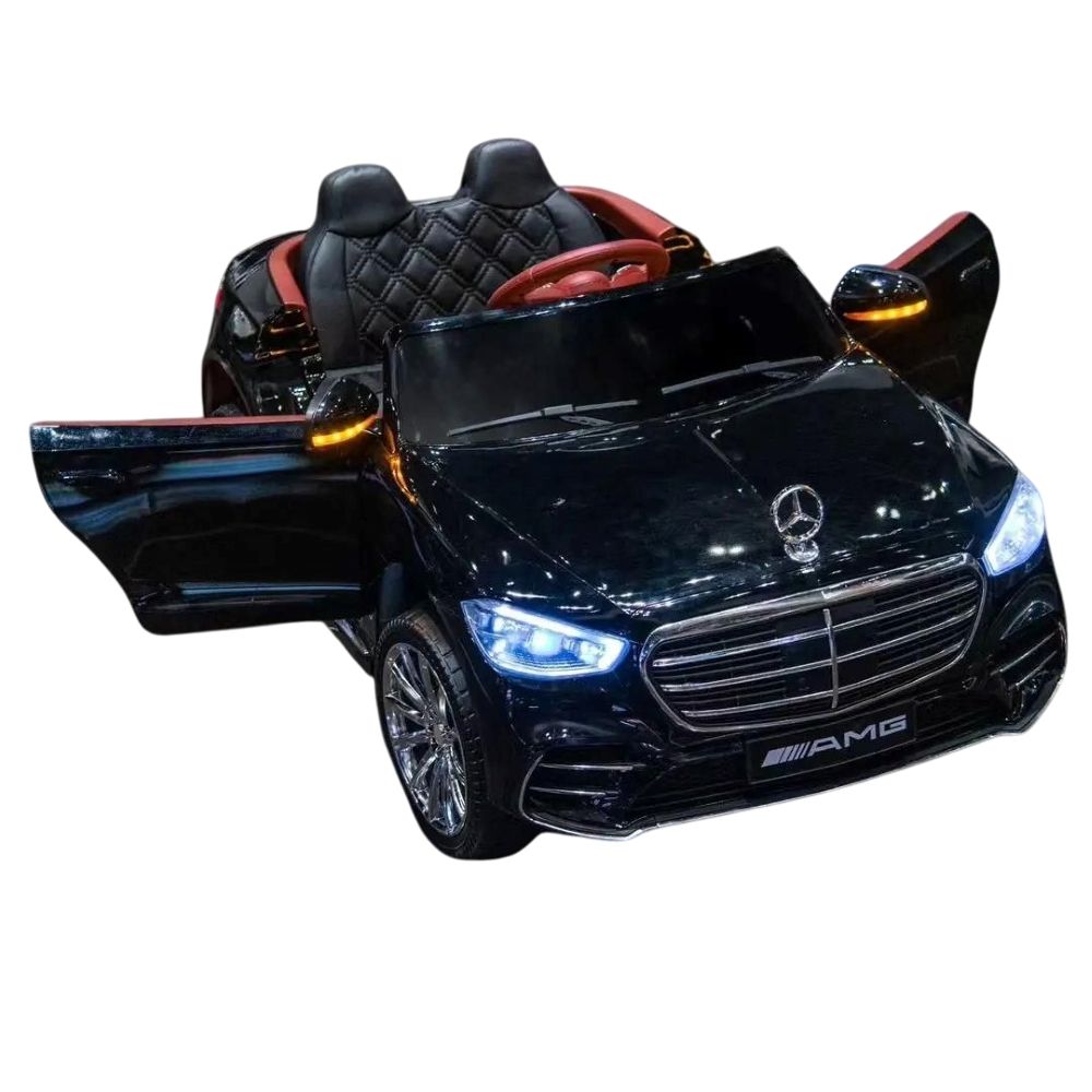 Factual Toys - Kid's Powered Ride-On Car 12V - Black