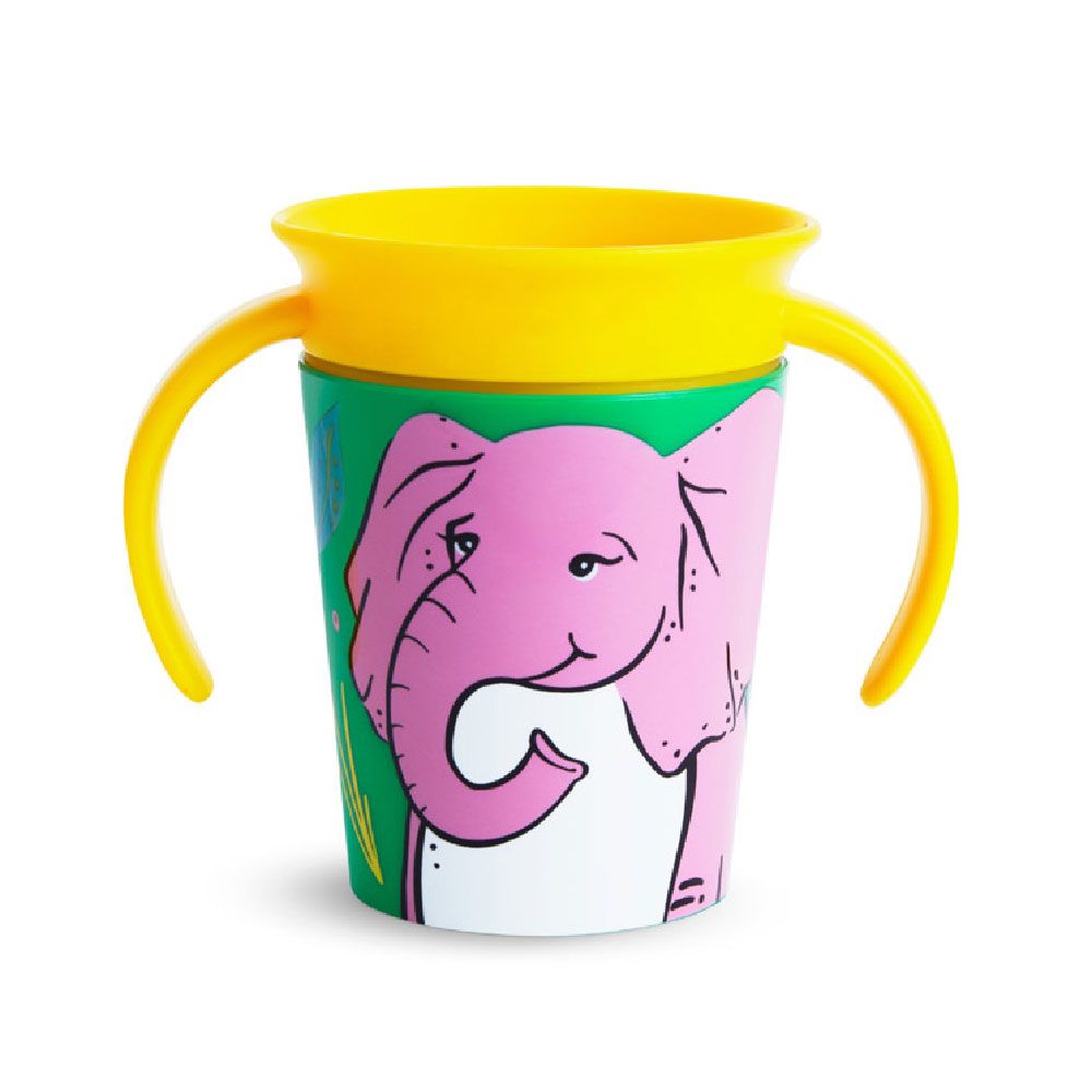 Munchkin - Miracle 360 Degree Degree WildLove Baby Trainer Cup - 6m+ - 177ml - Elephant