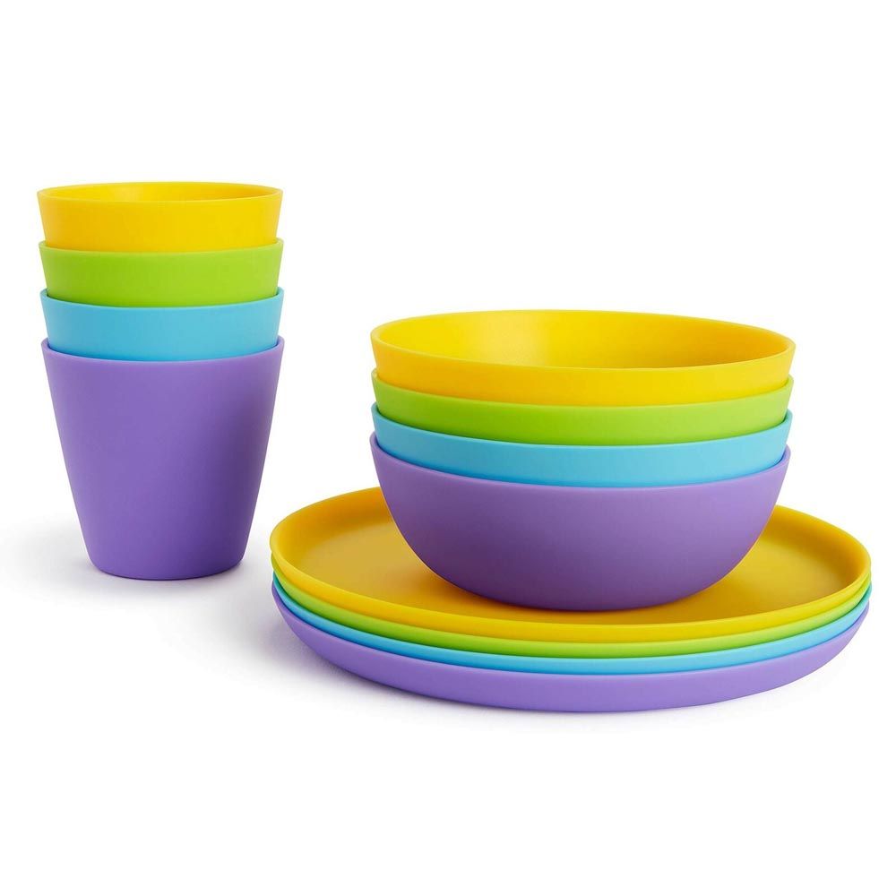 Munchkin - Multi Toddler Dining Set - Pack of 12