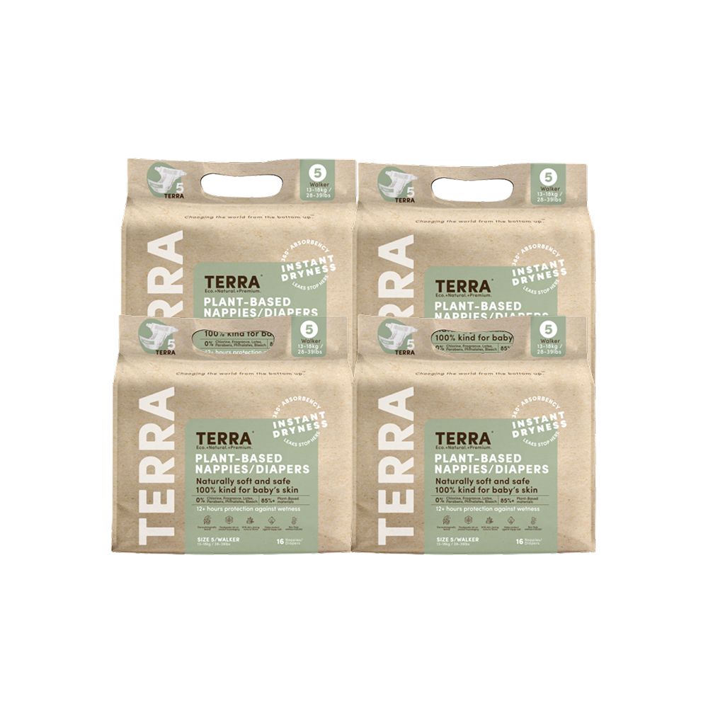 Terra - Walker Diaper - Pack of 4 - 16s