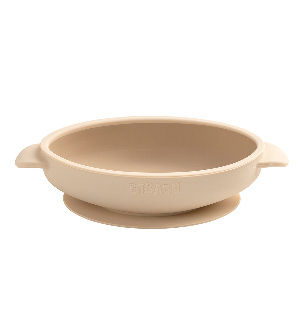 Bibado - Super Suction Silicone Bowl - Fawn