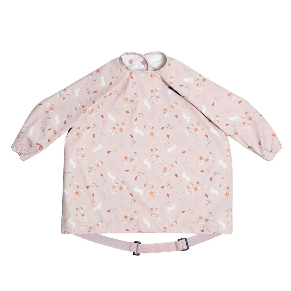 Bibado - Coverall Long Sleeves Baby Weaning Bib - Botanical Bunnies