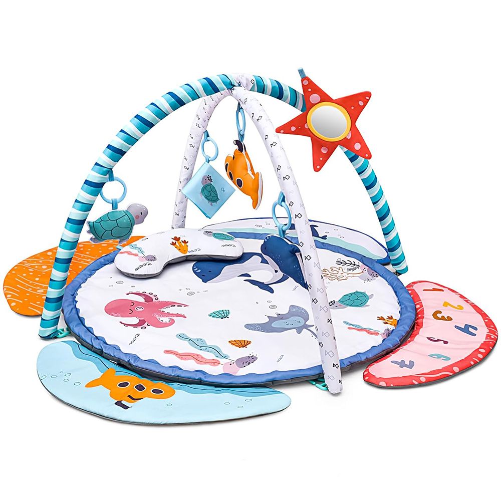 Little Learners - Ocean Theme Baby Playmat With Toys