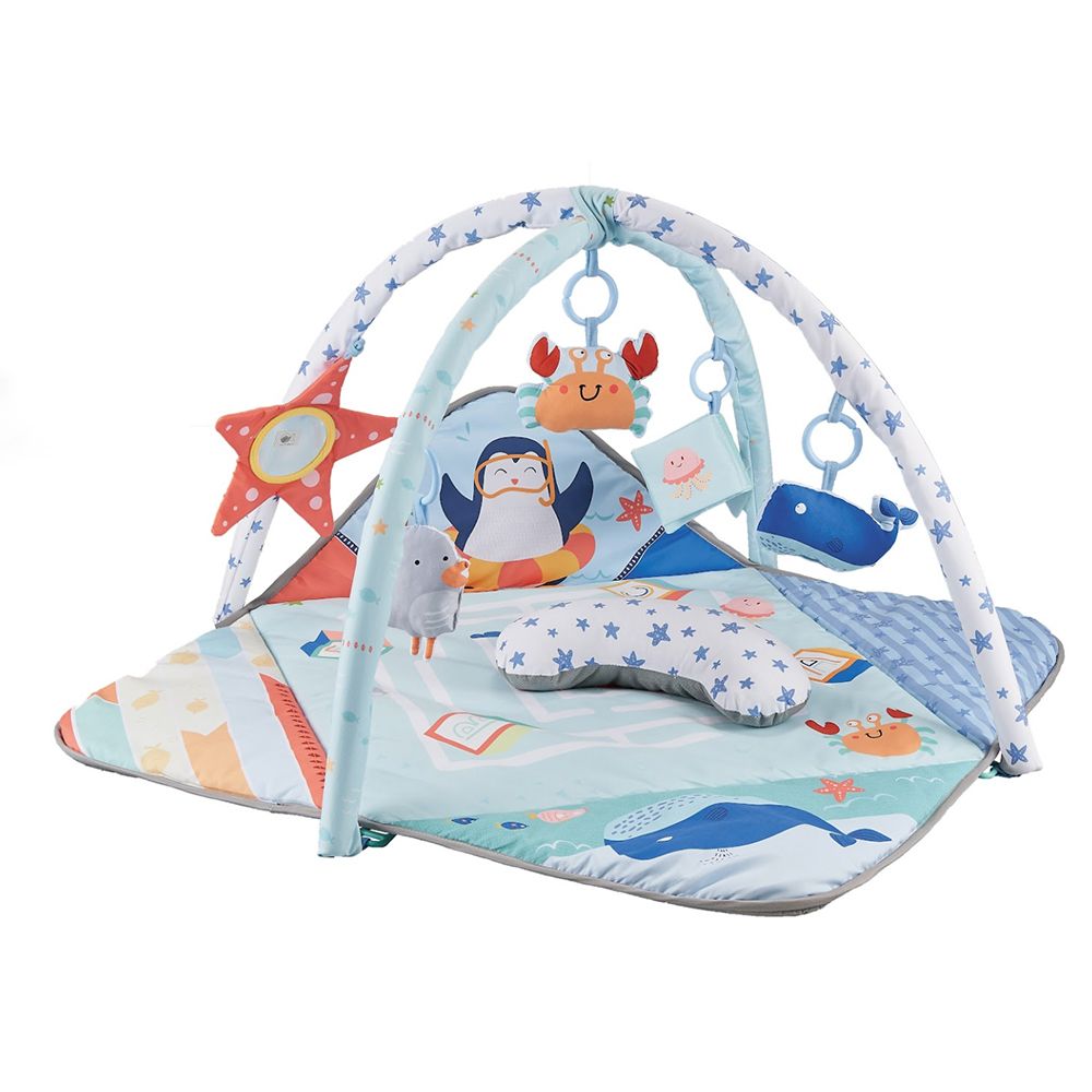 Little Learners - Snow World Friends Playmat With Toys