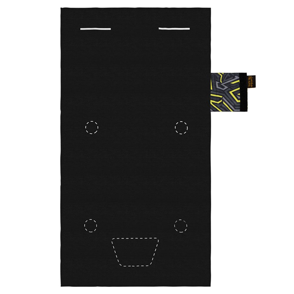 HilalFul - Roll Out & Pray Child's Prayer Mat - Green Grey Duo