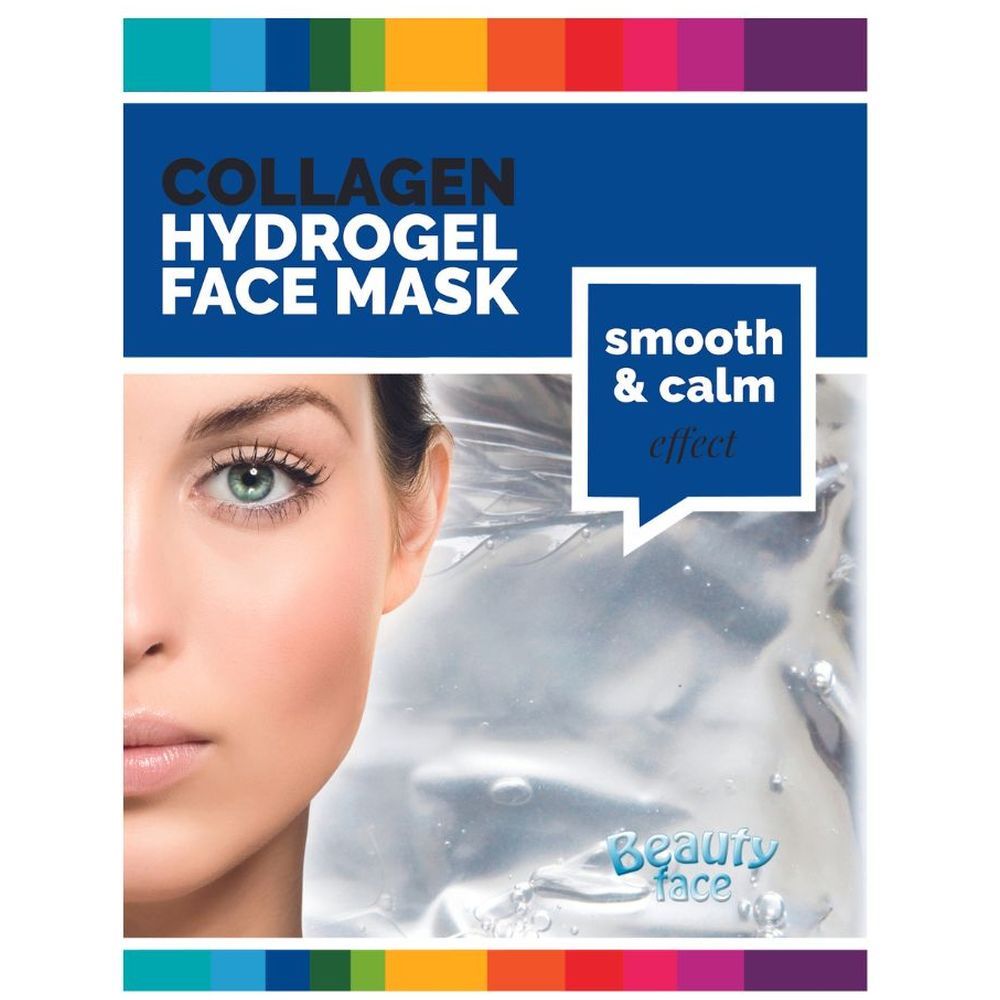Beauty Face - Collagen Hydrogel Face Mask - Smooth & Calm Effect