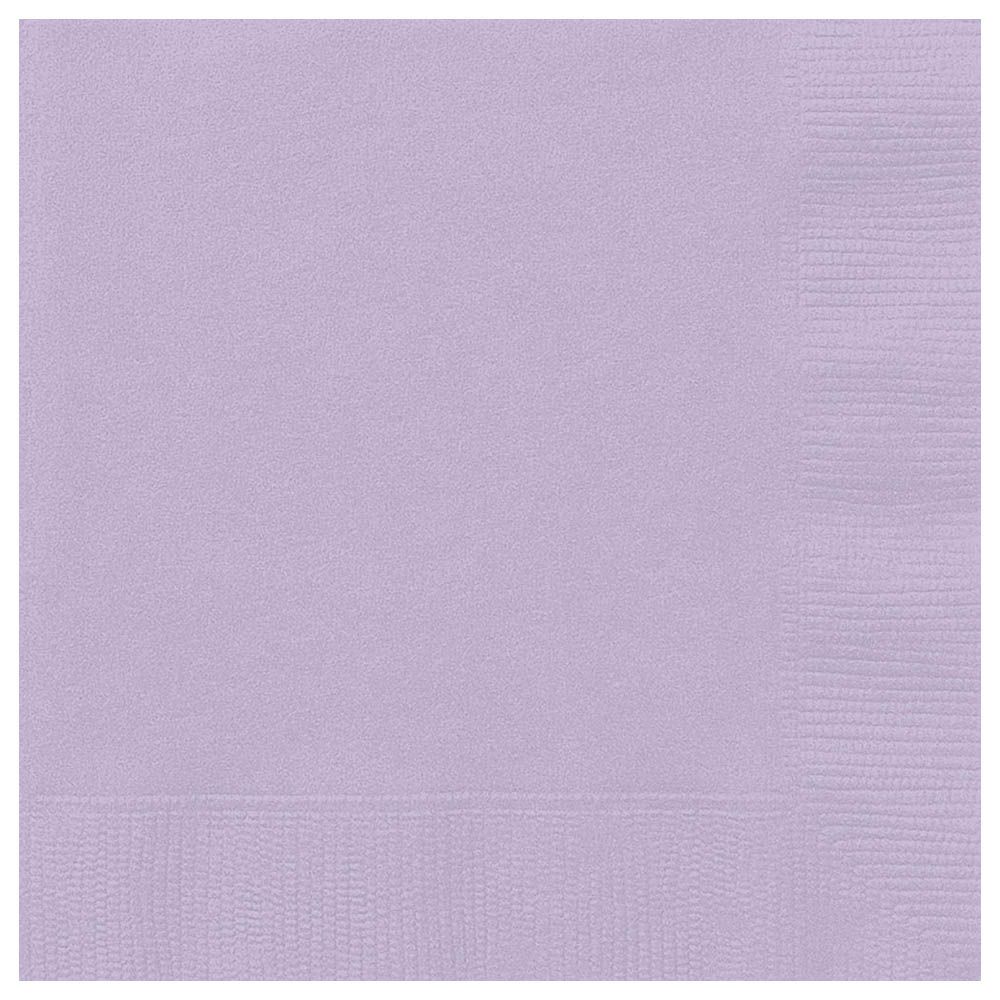 Unique - Lunch Napkin - Lavender - Pack of 20