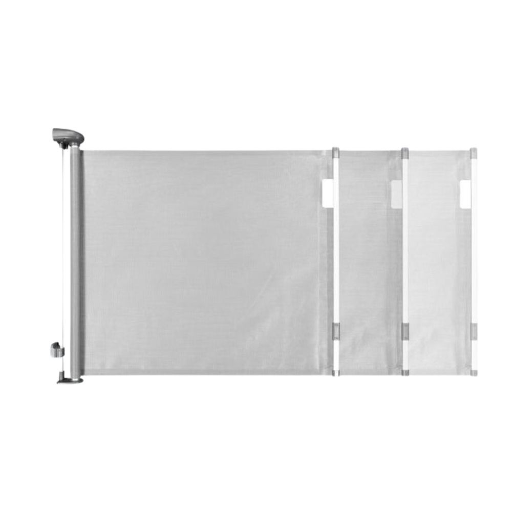 Badabulle - Safe & Roll Retractable Safety Gate - Grey