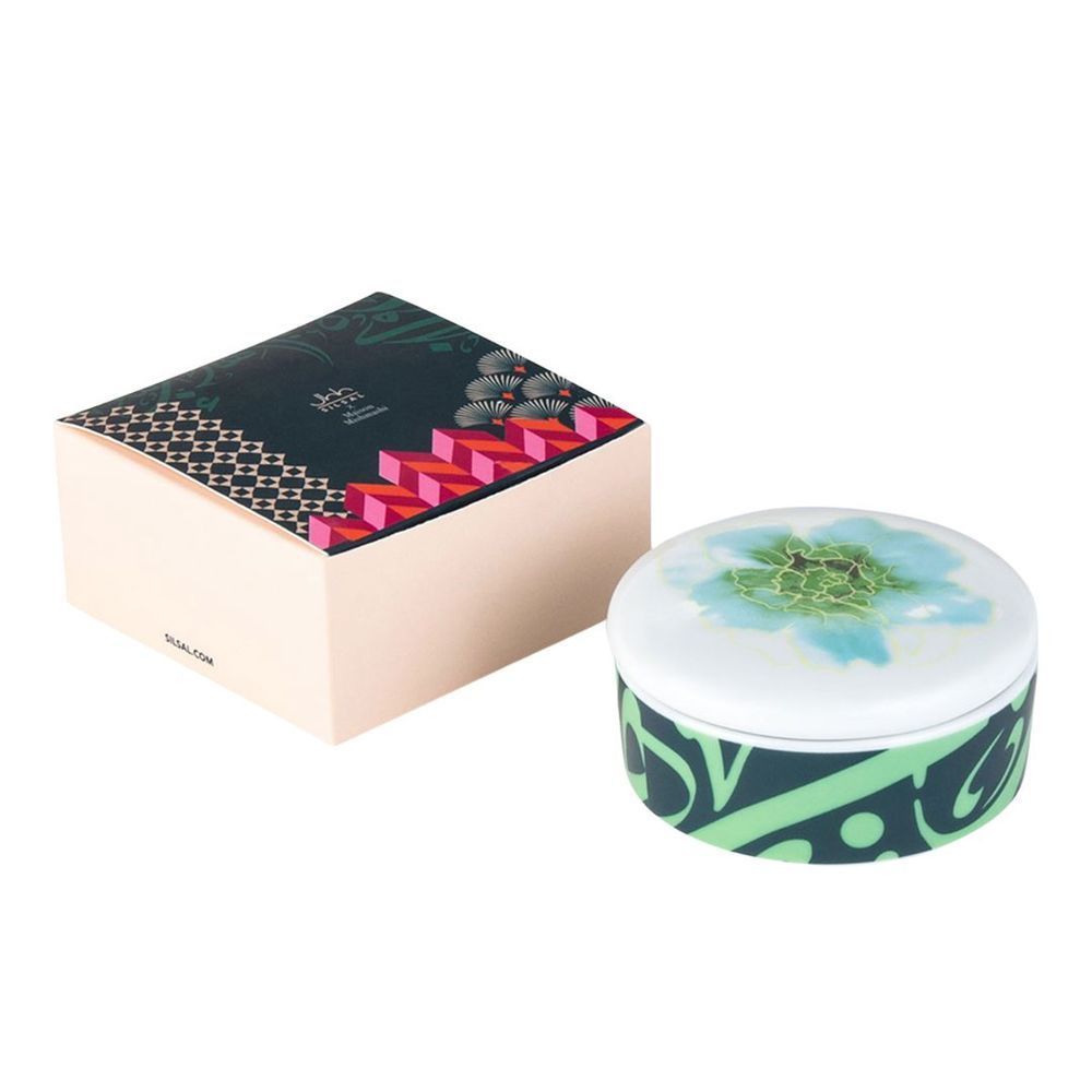 SILSAL - Silsal X Maison Mishmashi Bahja Trinket Box With Cover - Green