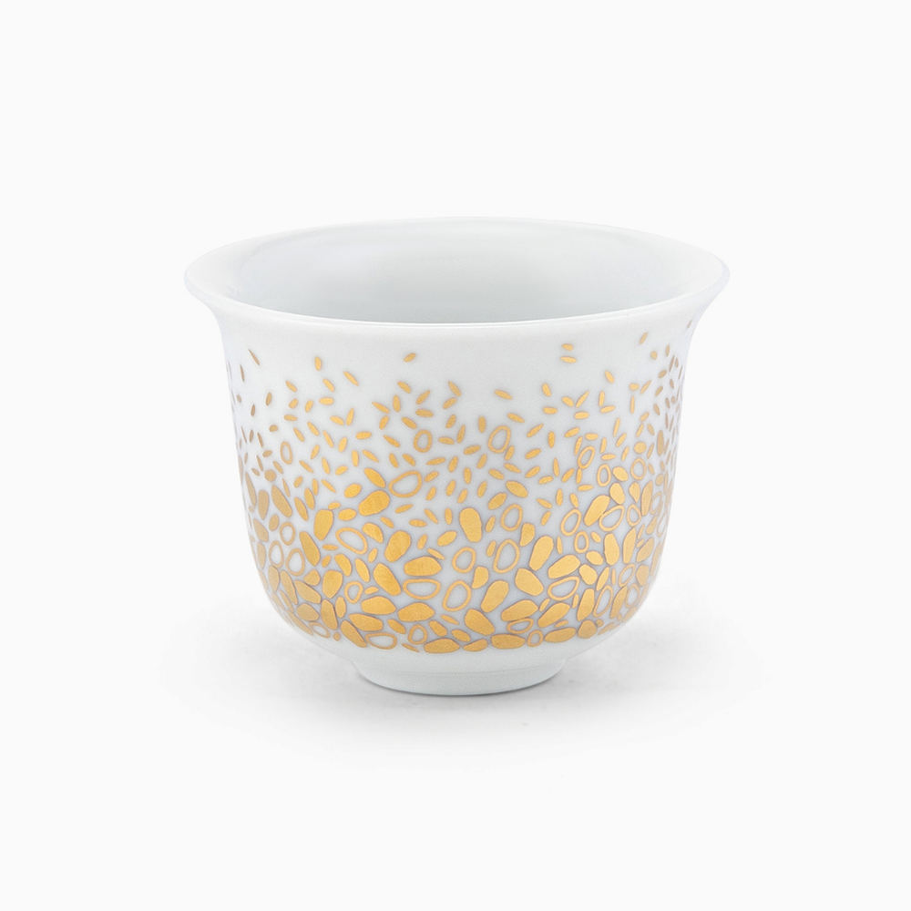Silsal - Razan Alazzouni Tamrah Arabic Coffee Cup - Dates Spread
