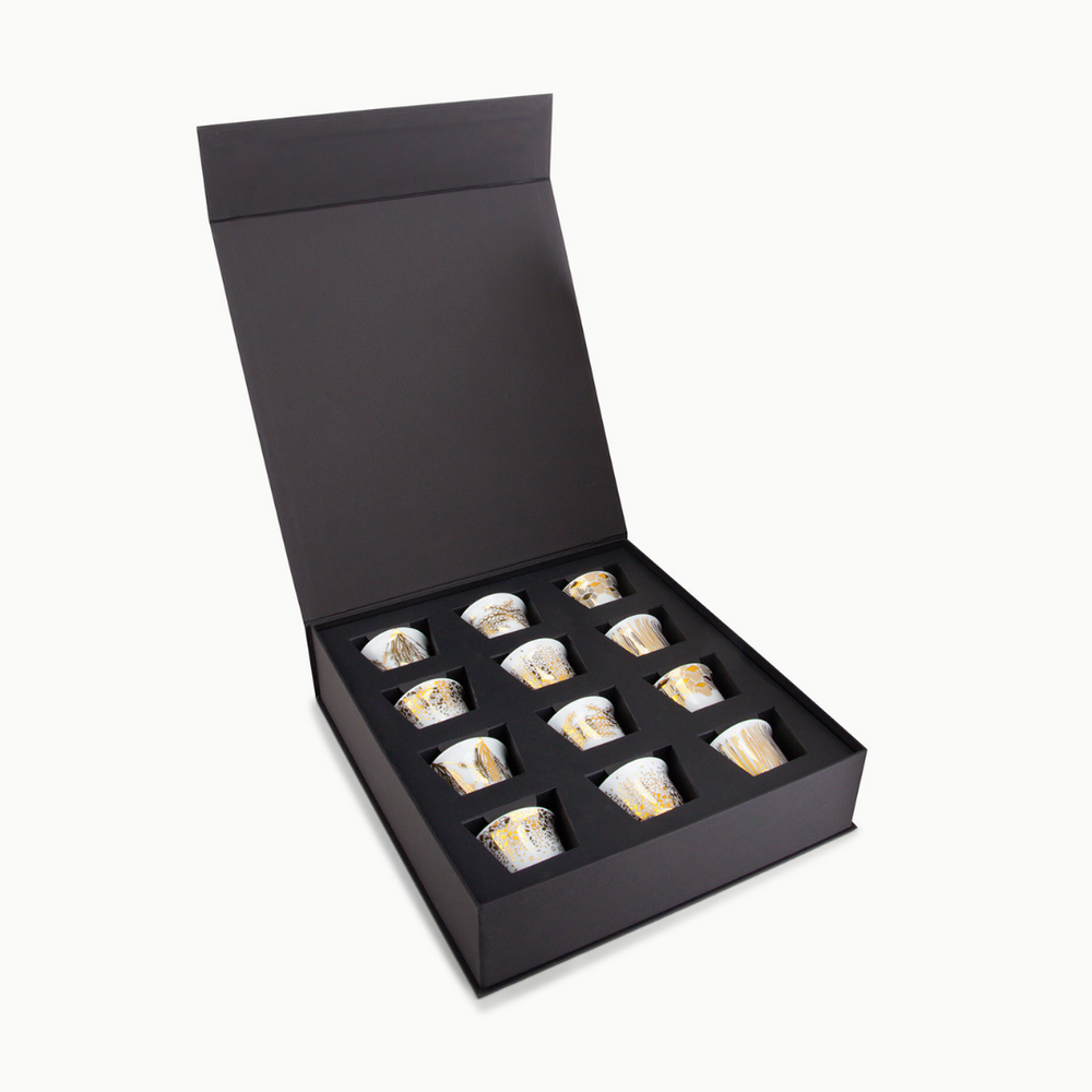 Silsal - Razan Alazzouni Tamrah Arabic Coffee Cups - Set Of 12