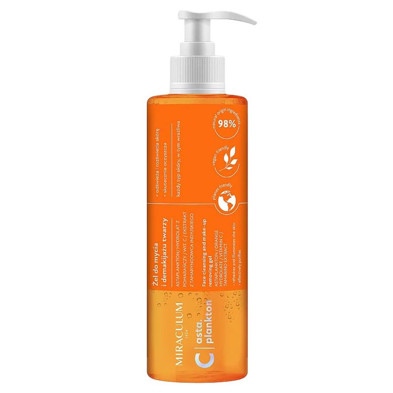 Miraculum - Asta Plankton C Face Cleansing & Makeup Remover Gel