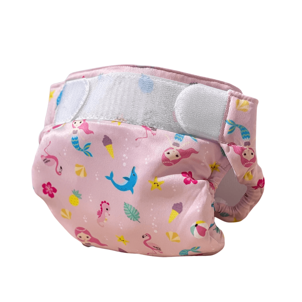 Freds Swim Academy - Baby Reusable Swim Diaper - Size 1 - 4-9kg - Pink