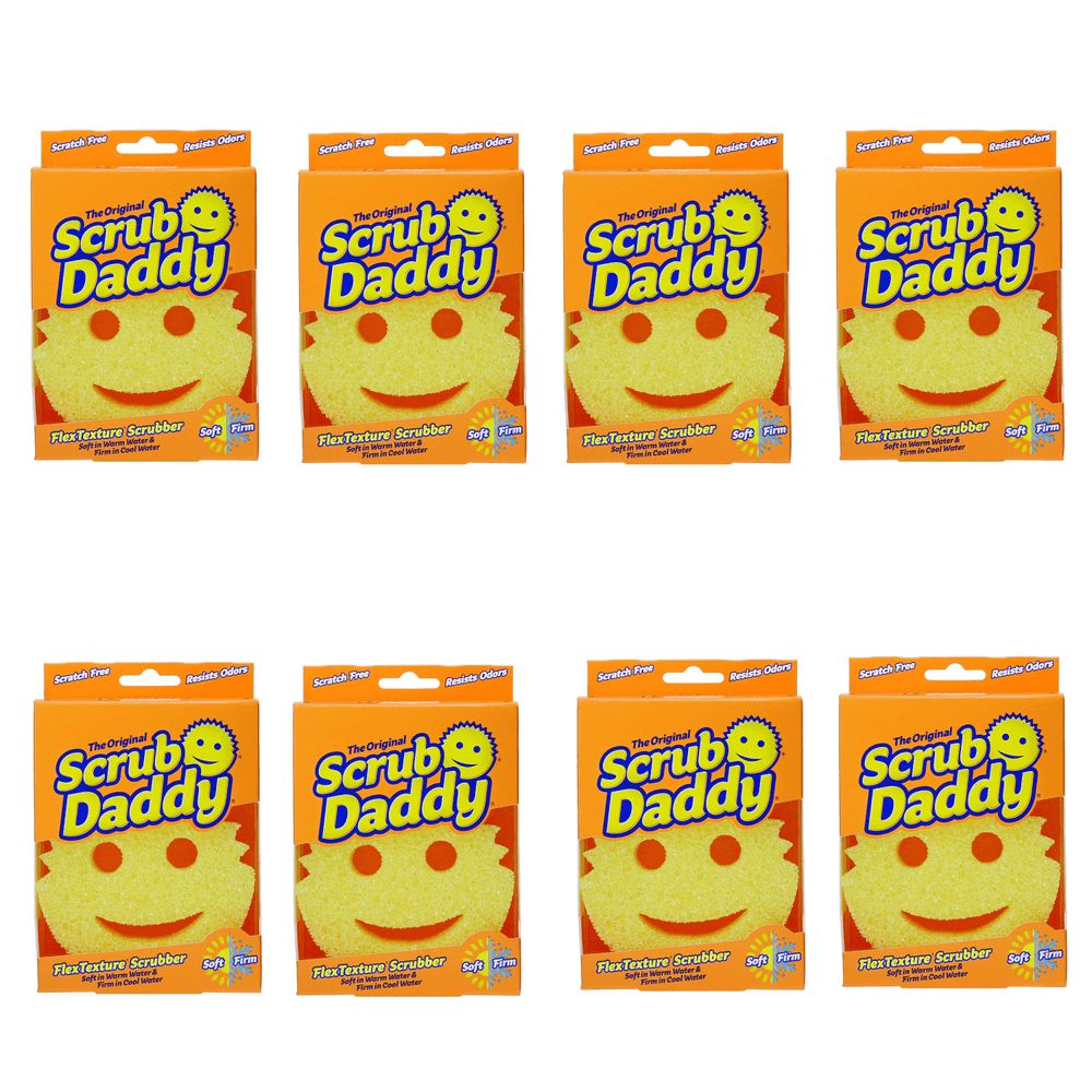 Scrub Daddy - Original Multipurpose Sponge 8Pcs