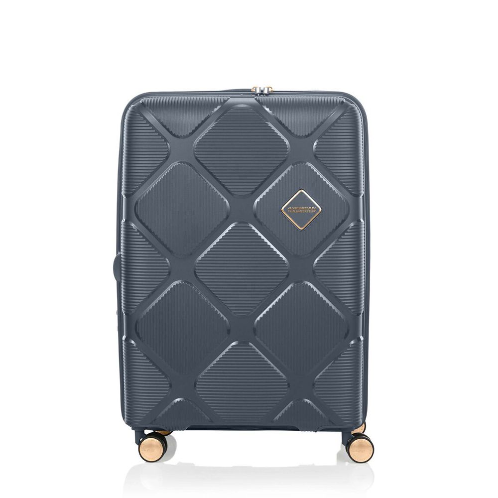 American Tourister - Instagon Spinner Hard Luggage Trolly Bag - 55cm - Dark Grey