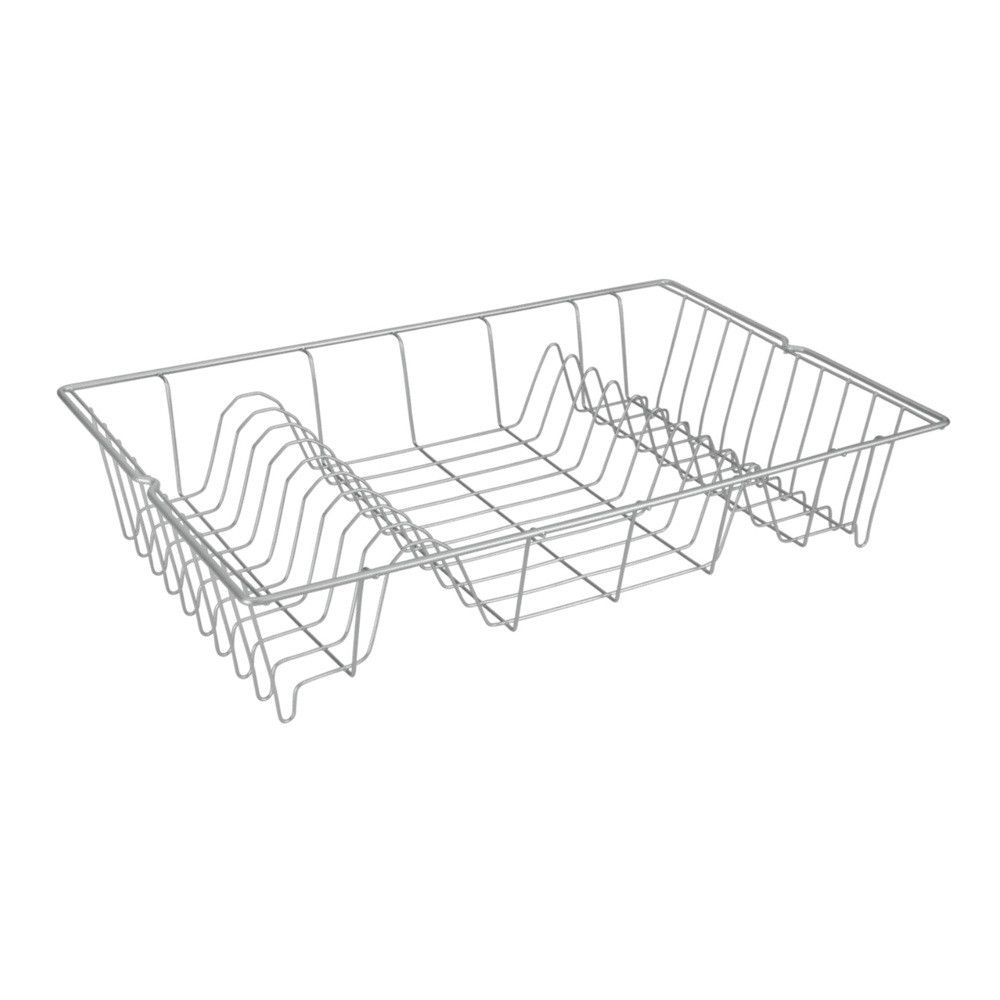 Metaltex - Colonia Dish Drainer Rack - Silver