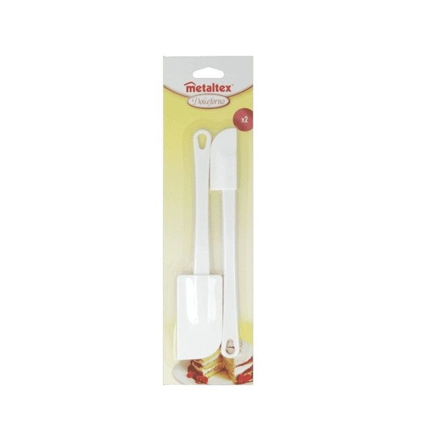 Metaltex - Eva Head And Abs Handle Whippy Pastry Spatula - 2 Pcs