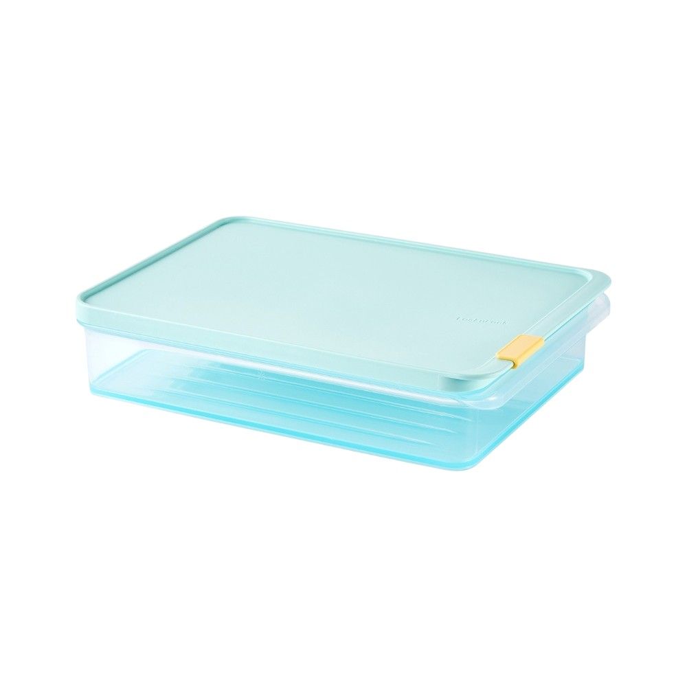 Lock&Lock - Freezer Fit Rectangle Food Container - Blue - 3.5 L