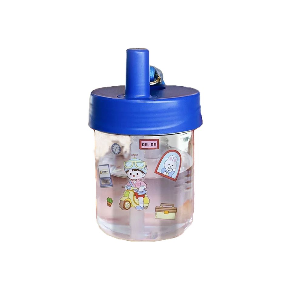 Star Babies - Sipper Transparent Water Bottle - Blue